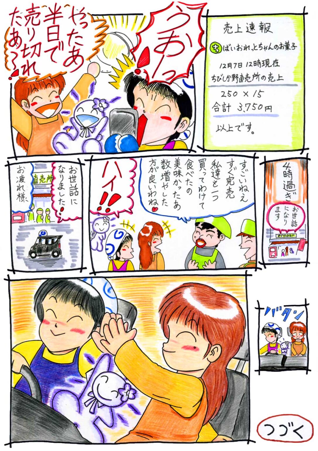 ばいおれっとちゃんのお菓子 29話 4/4ページ